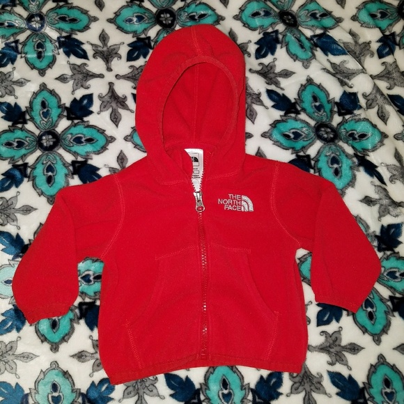 north face infant fleece jacket
